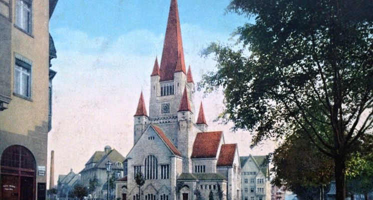 Plakat PoPołudniu. Spacer z przewodnikiem po osiedlu Powstańców Śląskich