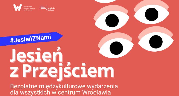 Plakat „Jesień z Przejściem”. Bezpłatne międzykulturowe wydarzenia dla wszystkich