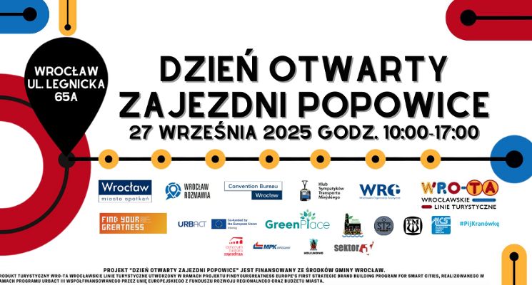 Plakat Dzień Otwarty Zajezdni Popowice 2025