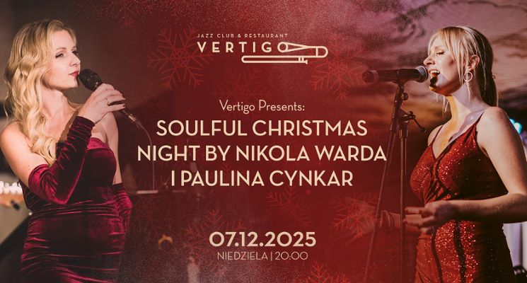 Plakat Soulful Christmas Night by Nikola Warda i Paulina Cynkar Ladies Duet
