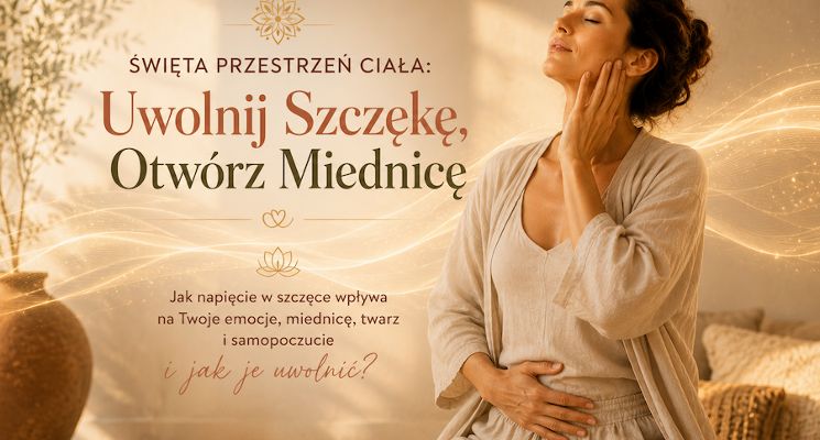 Plakat Święta Przestrzeń Ciała: Uwolnij Szczękę, Otwórz Miednicę