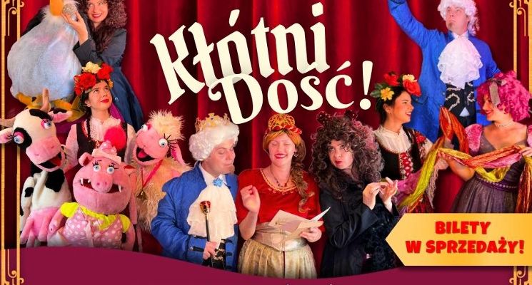 Plakat Premierowy spektakl 5D „Kłótni dość!”