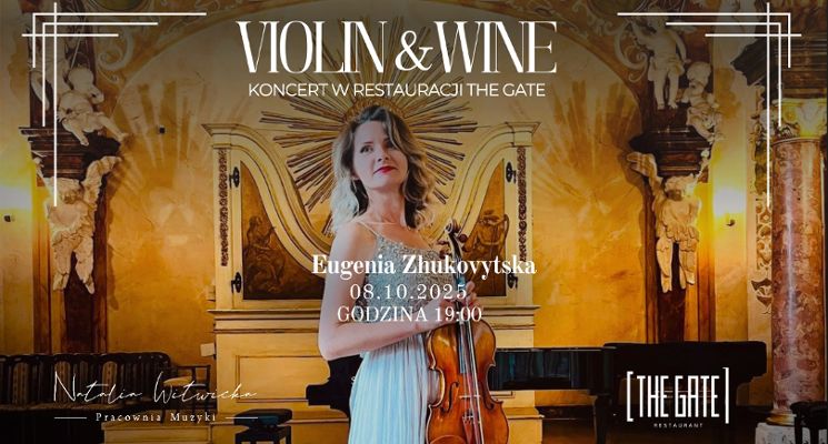 Plakat Violin & Wine [koncert]