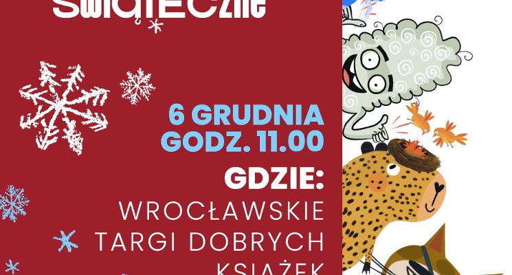 Plakat Kocia szajka i przyjaciele czyli literacka choinka!