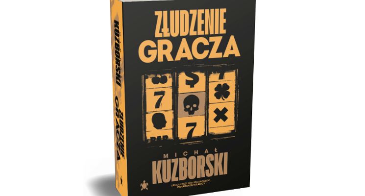 Plakat Premiera „Złudzenia gracza” Michała Kuzborskiego w Tajnych Kompletach
