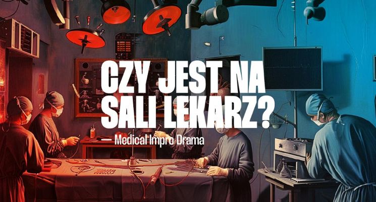 Plakat Czy jest na sali lekarz? [18+] Medical Impro drama