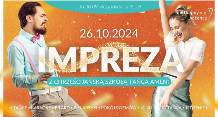 Plakat Impreza z Amen! Otwarcie sezonu