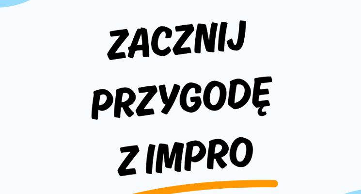 Plakat Warsztaty z improwizacji komediowej – nabór