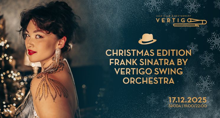 Plakat Christmas Edition Frank Sinatra by Vertigo Swing Orchestra
