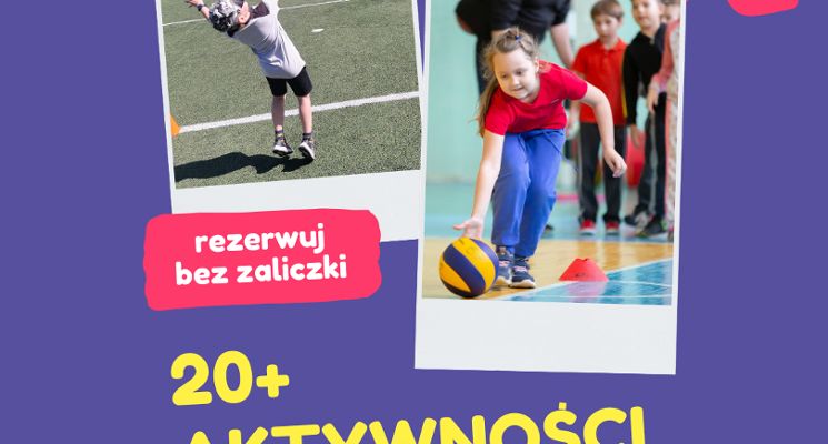 Plakat Półkolonie Wrocław Psie Pole 2026 – aktywne wakacje dla dzieci na północy Wrocławia