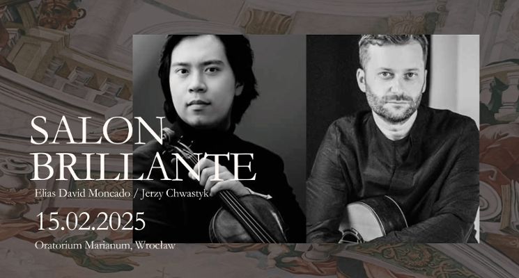 Plakat Alma Concerts — Salon Brillante | Elias David Moncado / Jerzy Chwastyk