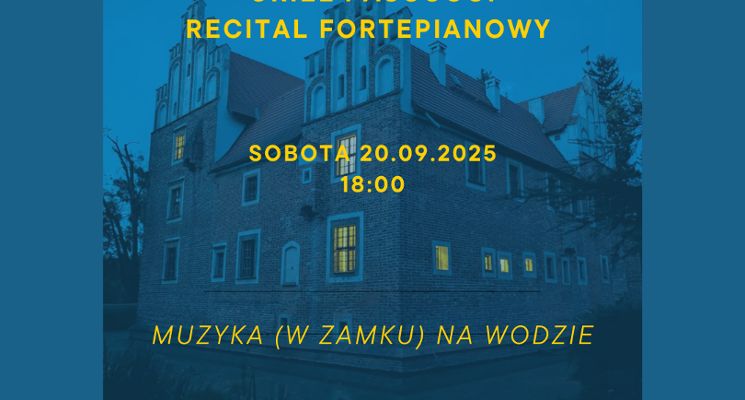 Plakat Uriel Pascucci Recital Fortepianowy