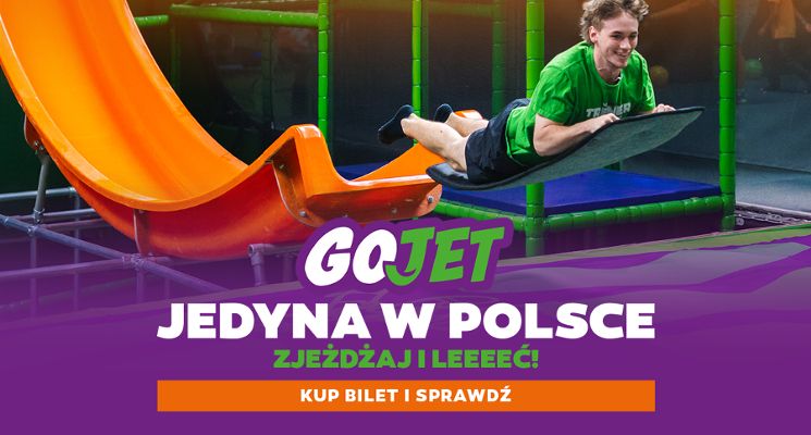 Plakat Otwarcie nowej atrakcji w GOjump Wrocław