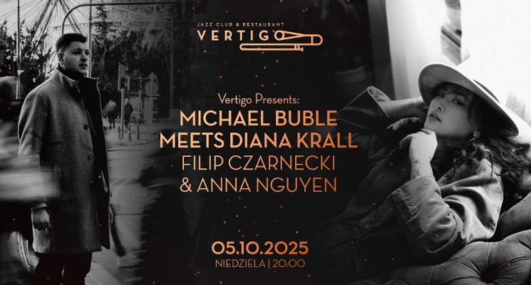 Plakat Michael Buble meets Diana Krall - Filip Czarnecki & Anna Nguyen