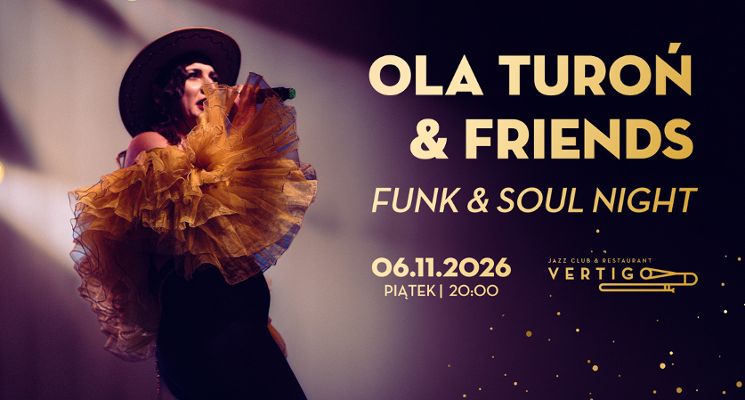 Plakat Ola Turoń & Friends - Funk & Soul Night
