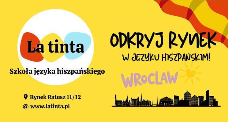 Plakat Odkryj Rynek w języku hiszpańskim