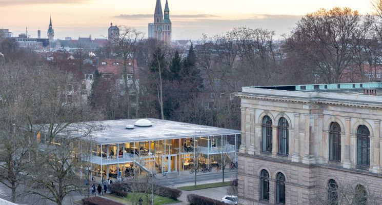 Plakat Europejska Nagroda Architektoniczna – Mies van der Rohe Award 2024