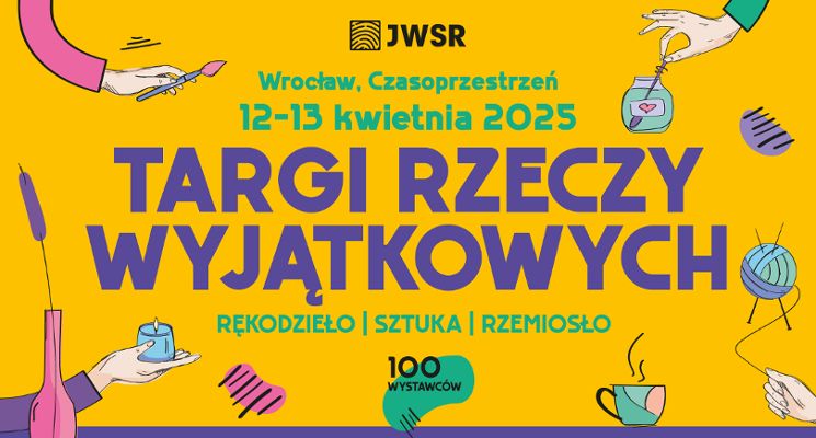 Plakat Targi Rzeczy Wyjątkowych JWSR