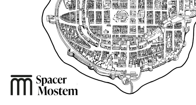 Plakat Spacer MOSTEM