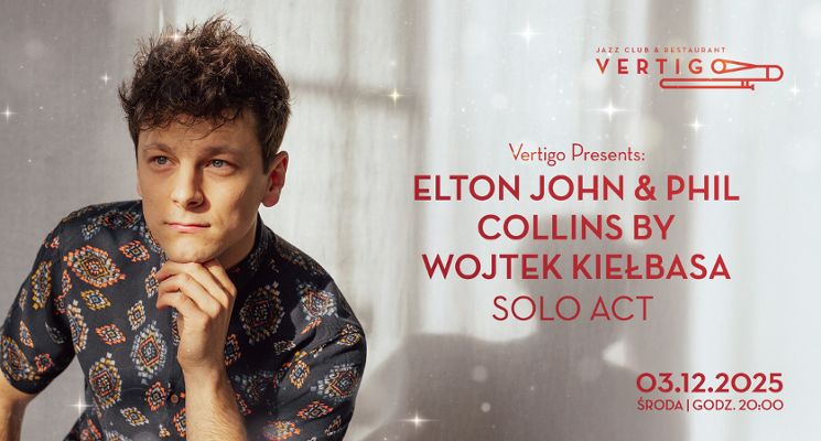 Plakat Elton John & Phil Collins by Wojtek Kiełbasa - Solo Act