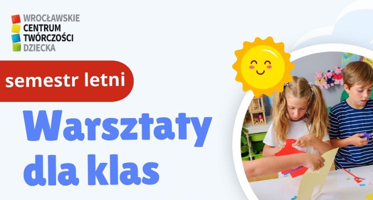 Plakat Warsztaty dla grup zorganizowanych - Teatralne