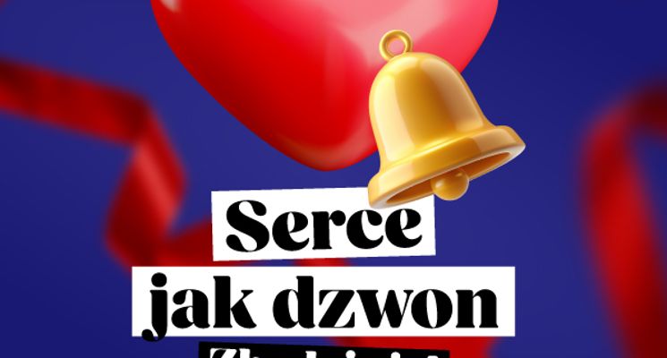 Plakat Serce jak dzwon! Zbadaj się w Pasażu Grunwaldzkim