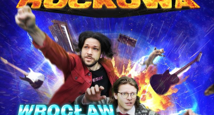 Plakat Przygoda Rockowa | Pierwsza komedia rockowa na żywo