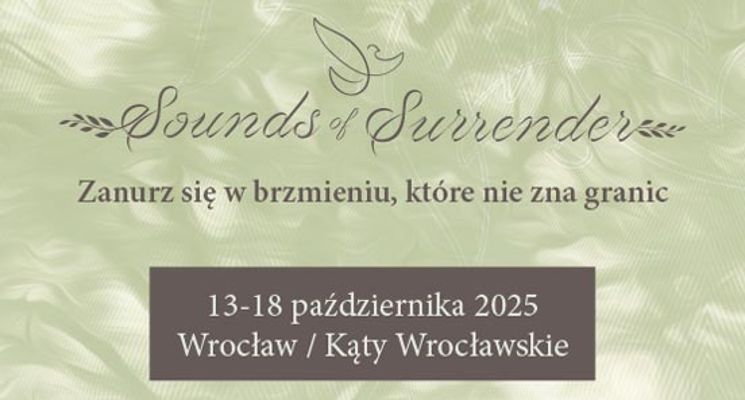 Plakat Festiwal „Sounds of Surrender” 2025