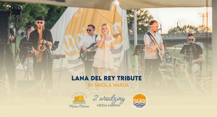 Plakat Lana del Rey Tribute by Nikola Warda
