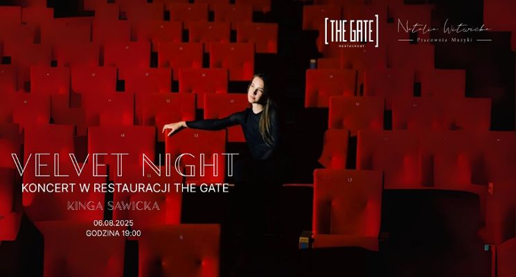 Plakat Velvet Night – soul & jazz inspirowany twórczością Sade