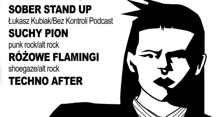 Plakat Wolność trzeźwości – Stand Up, koncerty