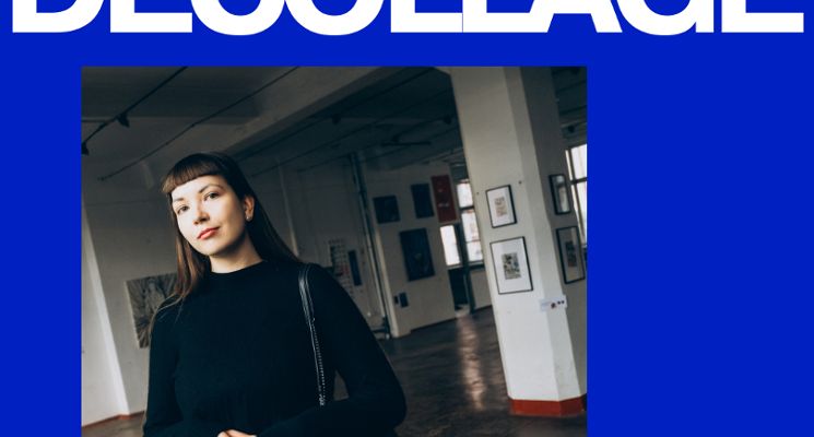 Plakat Warsztaty décollage z Walentyną Shaiko