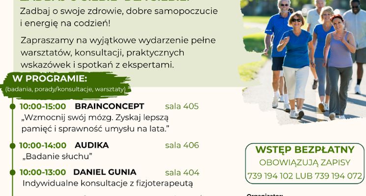 Plakat Dzień Zdrowia - Aktywnie po zdrowie
