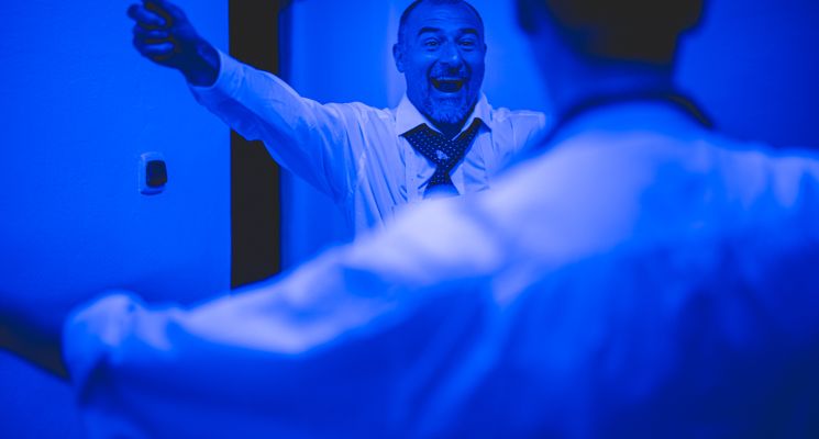 Plakat Sherlock Holmes vs Biały Diabeł