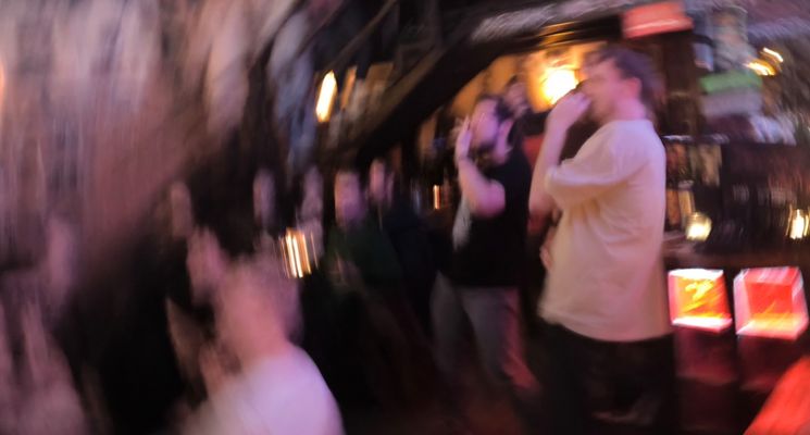 Plakat Rockowe karaoke w Mistrz i Małgorzata