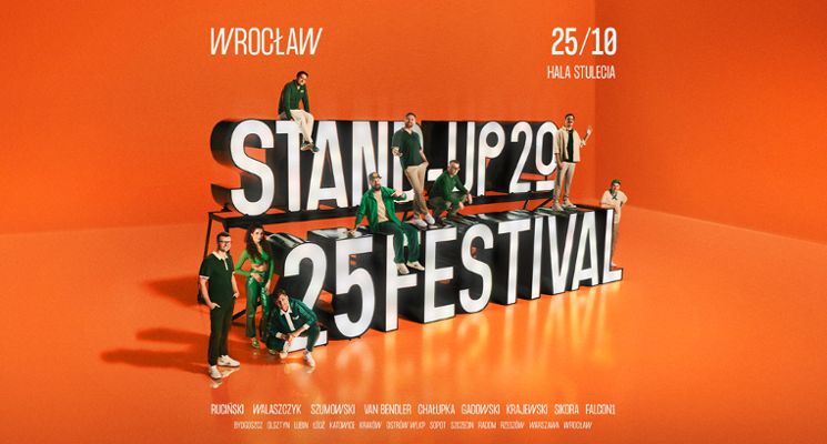 Plakat Wrocław Stand-up Festival™ 2025