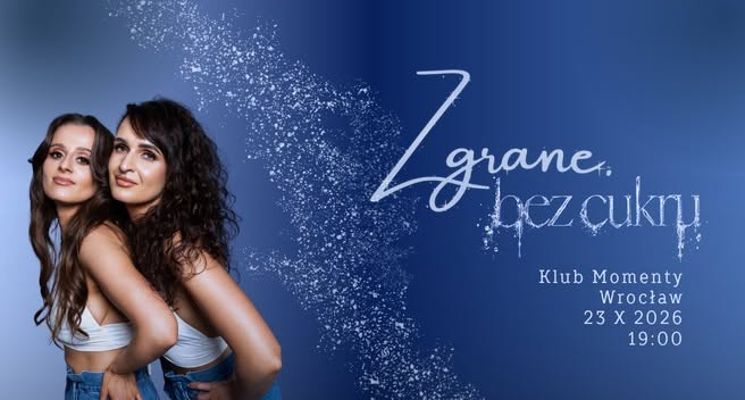 Plakat ZGRANE | BEZ CUKRU - PREMIEROWY KONCERT | RELEASE PARTY