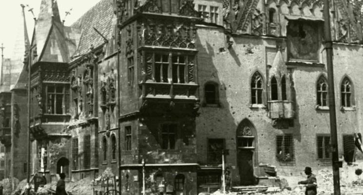 Plakat Ostatnie dni Festung Breslau. Spacer śladami tajemnic.