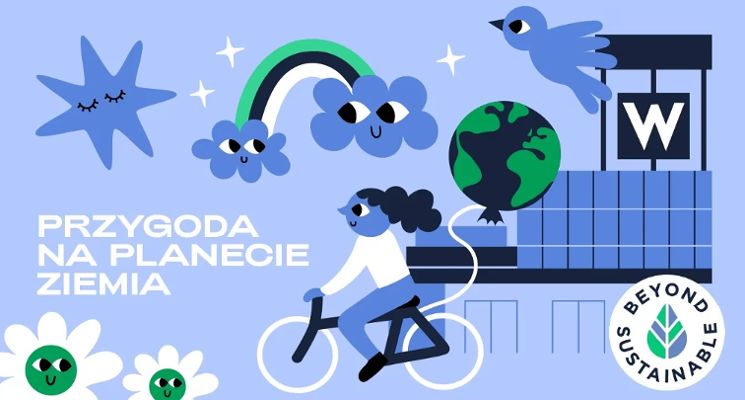 Plakat Przygoda na Planecie Ziemia - specjalne wydarzenia na Dzień Dziecka