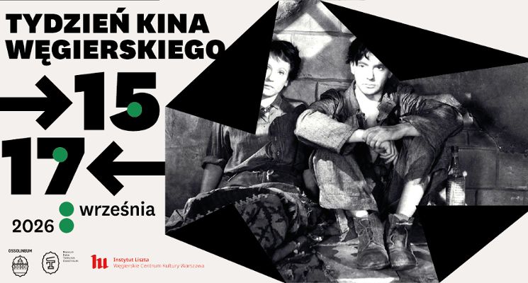 Plakat Tydzień Kina Węgierskiego w Muzeum Pana Tadeusza