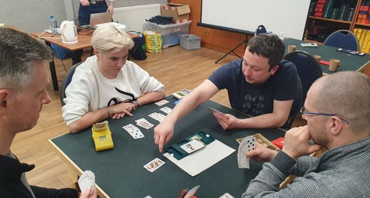 Plakat Kurs Brydża od podstaw