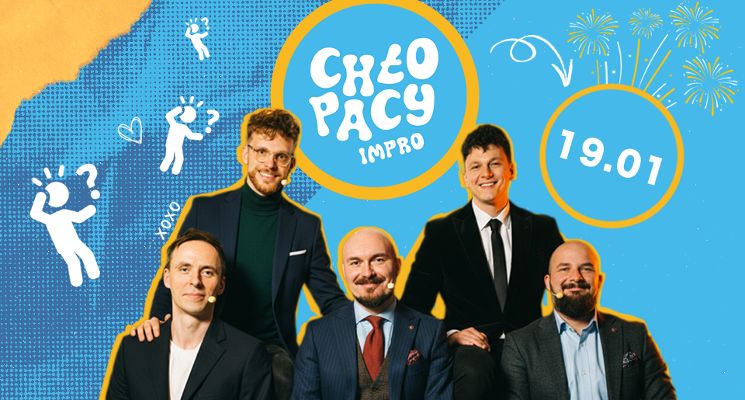 Plakat W tym roku popełnię te same błędy - Komedia improwizowana z muzyką na żywo