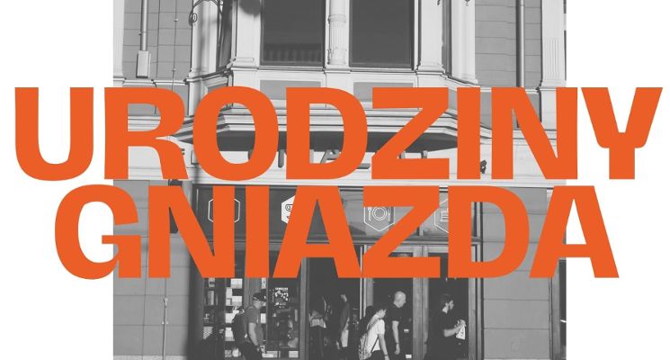 Plakat Dekada Gniazda – Wrocław świętuje 10. urodziny kultowego miejsca