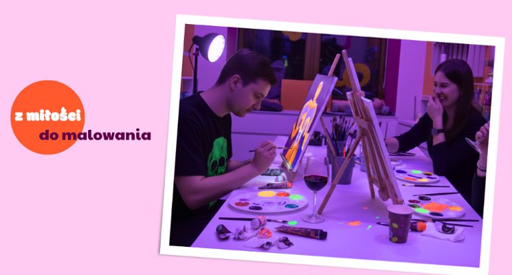 Plakat Malowanie przy winie: Neonowa mapa mysli! - Z Miłości concept store