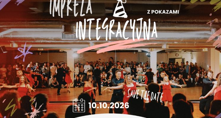 Plakat Impreza integracyjna z pokazami w No Limits