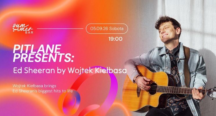 Plakat Ed Sheeran by Wojtek Kiełbasa - Pitlane Summer Bar