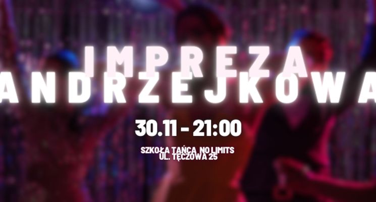 Plakat Impreza Andrzejkowa w No Limits