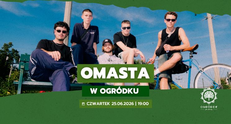 Plakat Omasta w Ogródku!