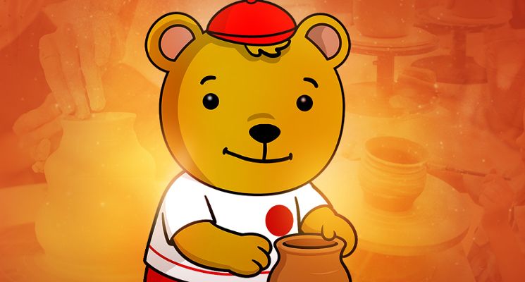 Plakat Kreatywne warsztaty ceramiczne w Maple Bear Wrocław