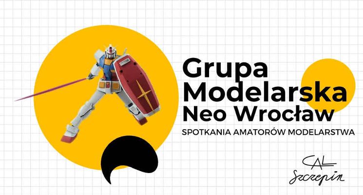 Plakat Grupa Modelarska Neo Wrocław w CALu